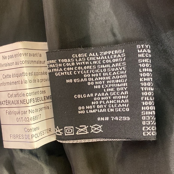 Canada Weather Gear Faux Fur Trim Hooded Bomber Jacket - Picture 6 of 8